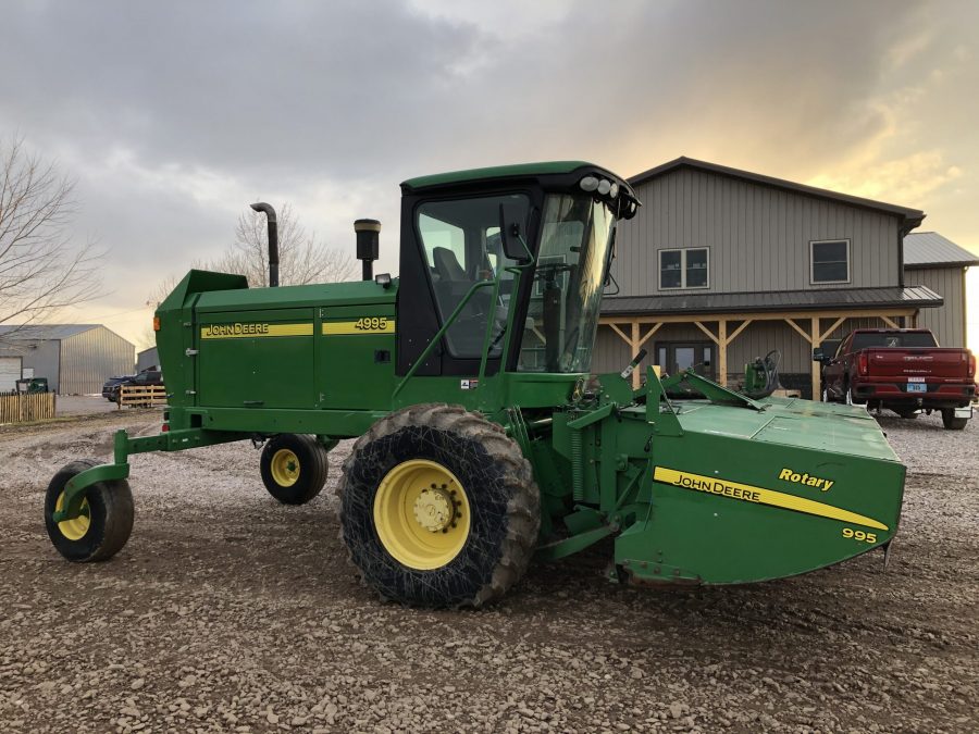’06 JD 4995 Windrower w/16′ 995 Rotary Head. $62,500 - American Ag ...