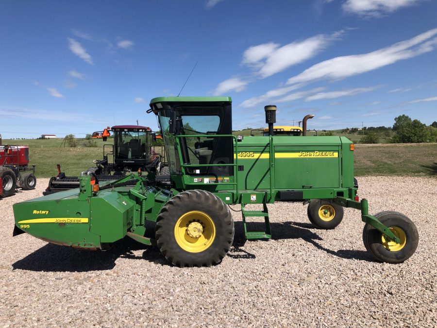 ’05 JD 4995 Windrower w/JD 995 Rotary Header. $48,000 - American Ag ...